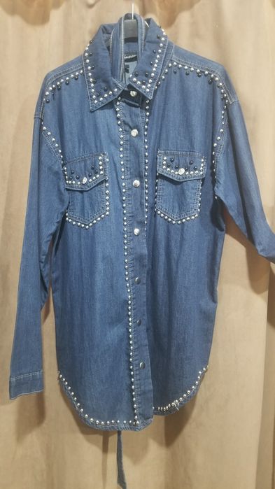 Camasa blugi marimea L,cu eticheta,noua