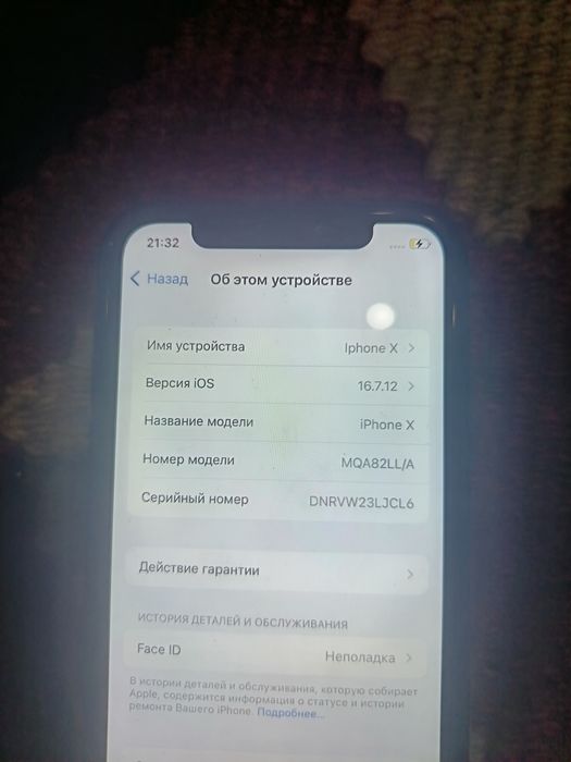 Iphone x sotiladi arzon narxda