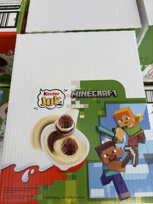 Киндер джой minecraft