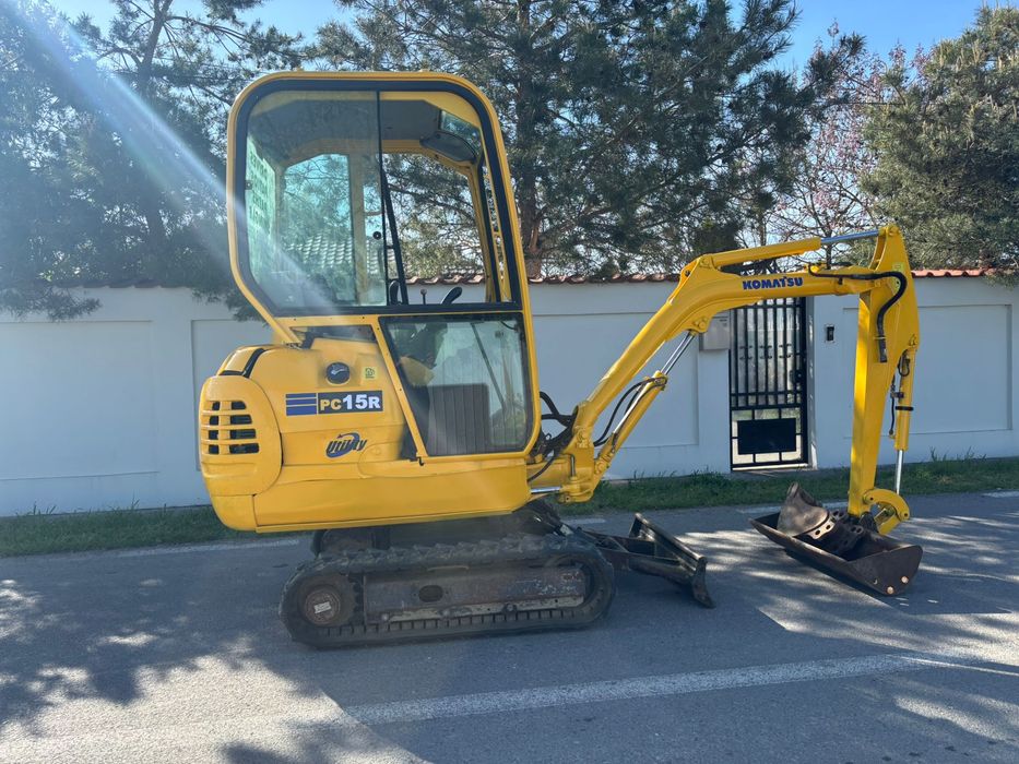 Komatsu pc15r miniexcavator 1.6 tone