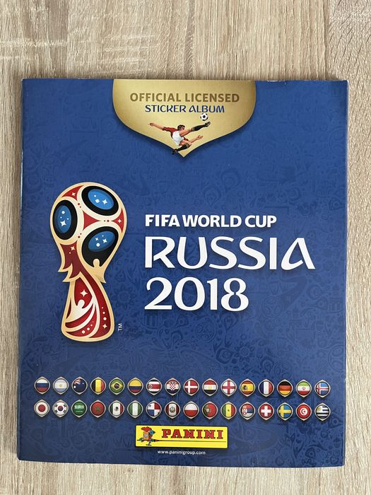 Albume Fifa World Cup 2018 si 2022 Panini