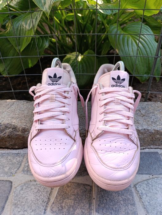 Adidas continental 80 clear pink