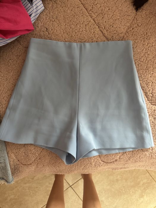 Рокли Zara, къси гащи сини Zara