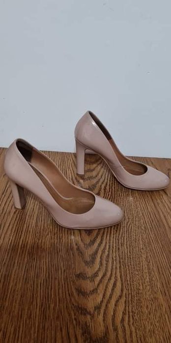 Pantofi crem Anna Cori de piele