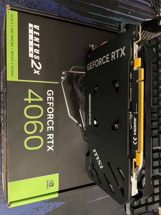 GeForce RTX™ 4060 Ventus 2x Black 8g oc