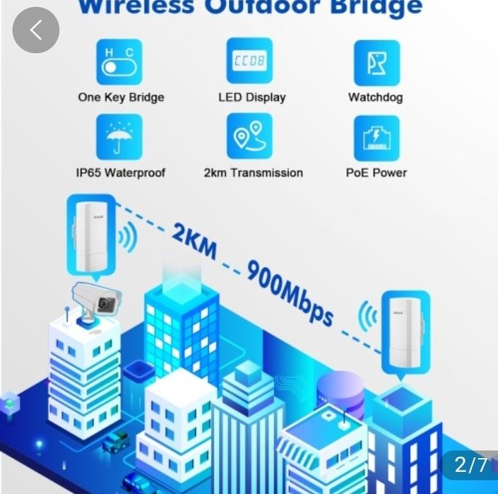 WiFi  Wireless extender exterior