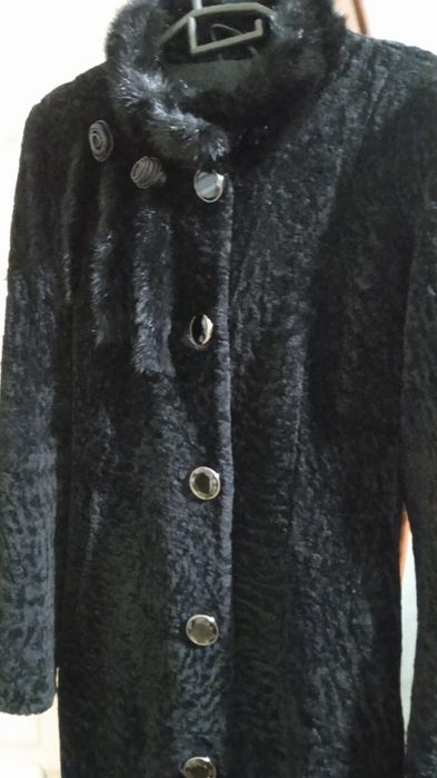 Шуба мутон стриженный размері 48