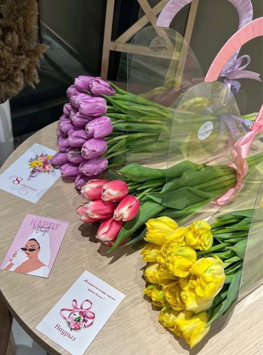 цветы голландские тюльпаны