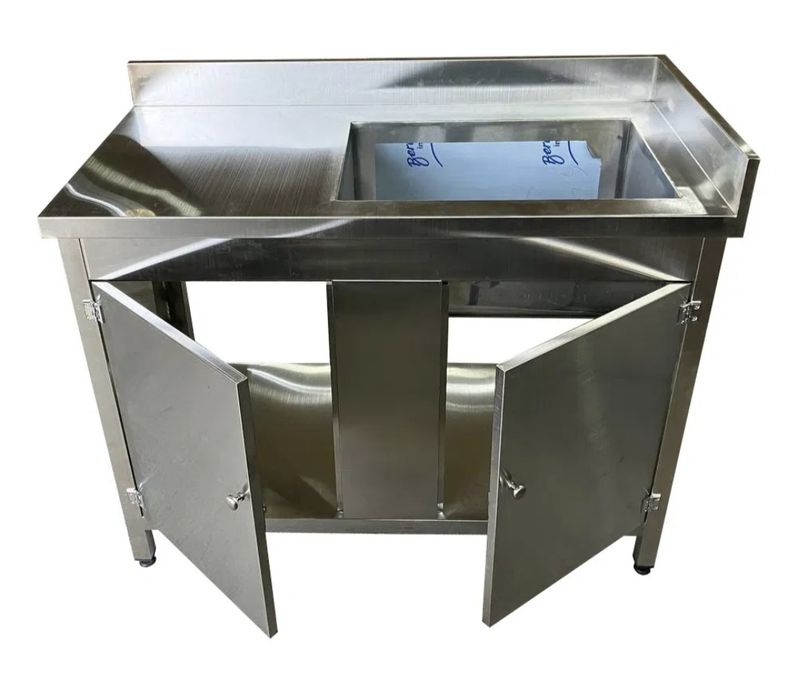 Стол-шкаф купе Нержавейка