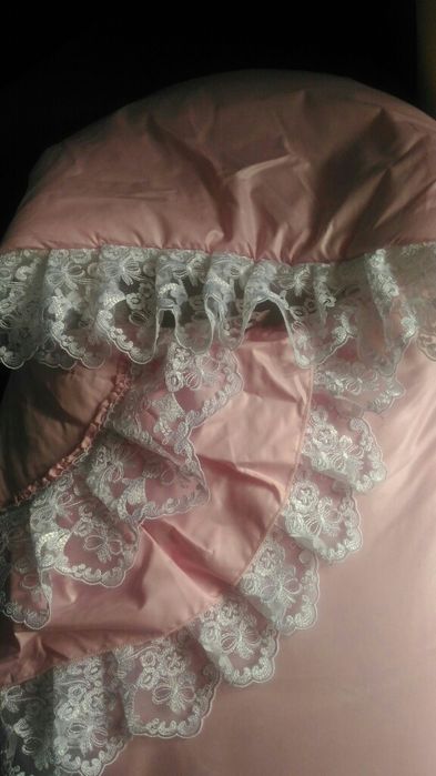 Зимний конверт на выписку