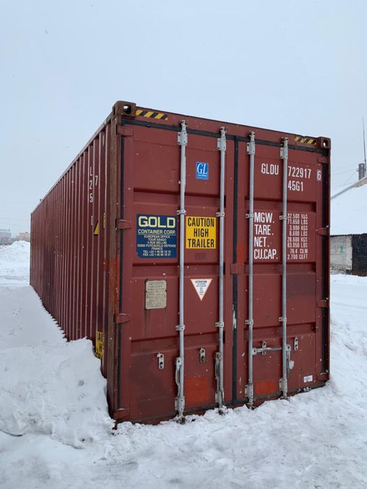 КОНТЕЙНЕРА 40 футовые МОРСКИЕ 2,9 высот HQ Уже с БЕСПЛАТНОЙ Погрузкой