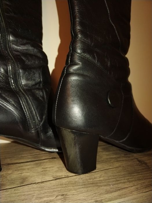 Ботуши от естествена кожа, р-р 40