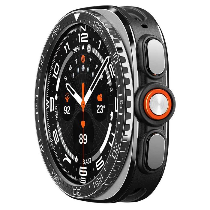 Spigen Bezel Tune (Diver), черен - Samsung Galaxy Watch Ultra 2 47mm (ACS11617)