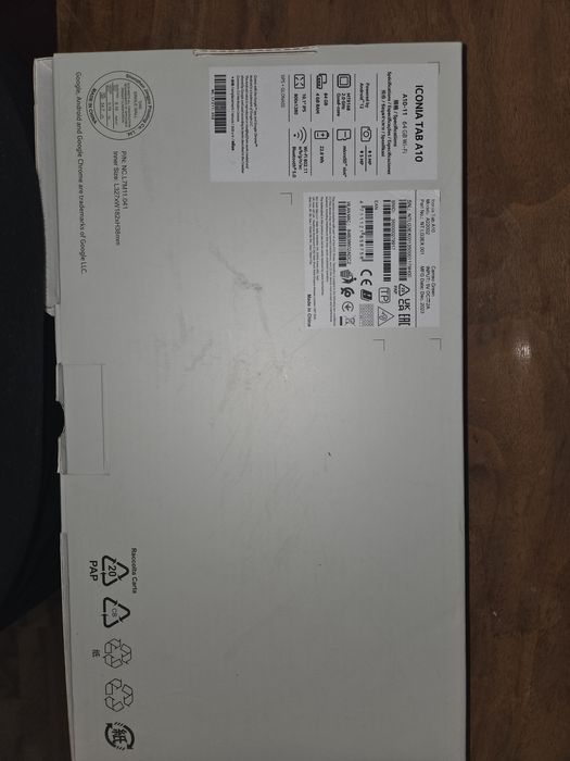 Acer tab 10 андроид 12