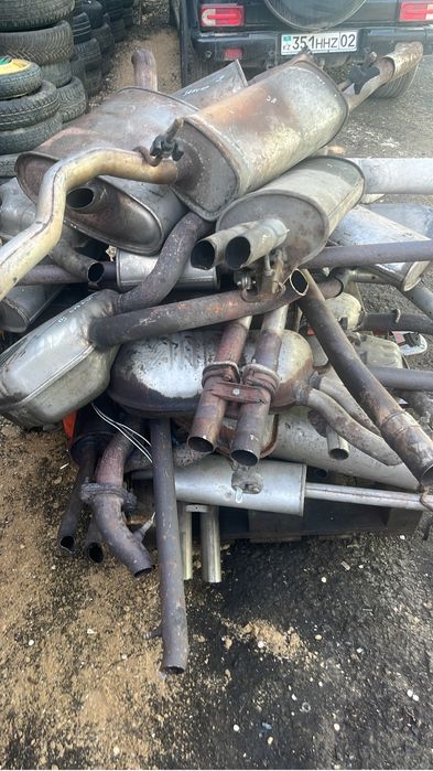 Глушитель резонатор самовар Обводная труба