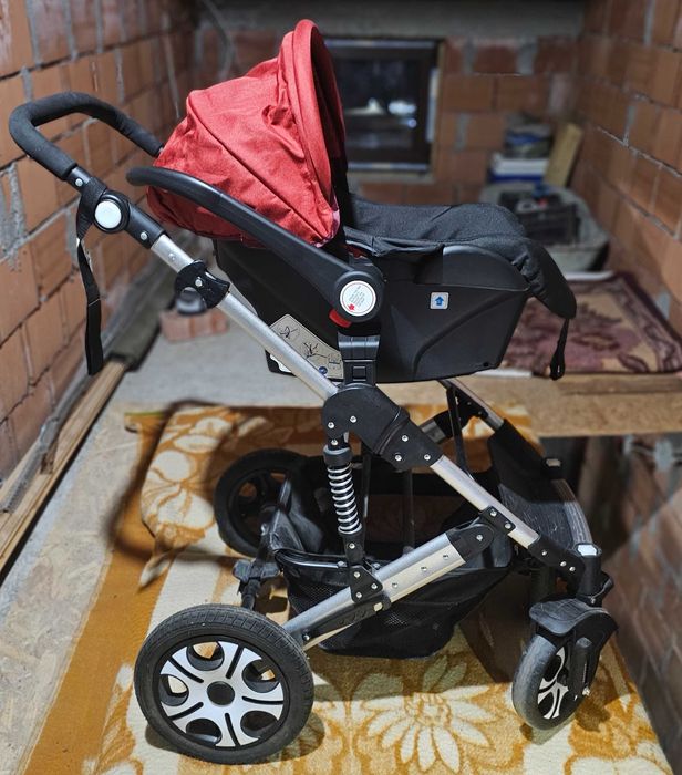 Carucior Bubu Still, reversibil, scoica, 3 in 1