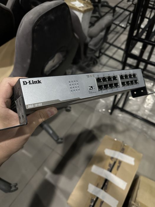 D-link swich 16портов