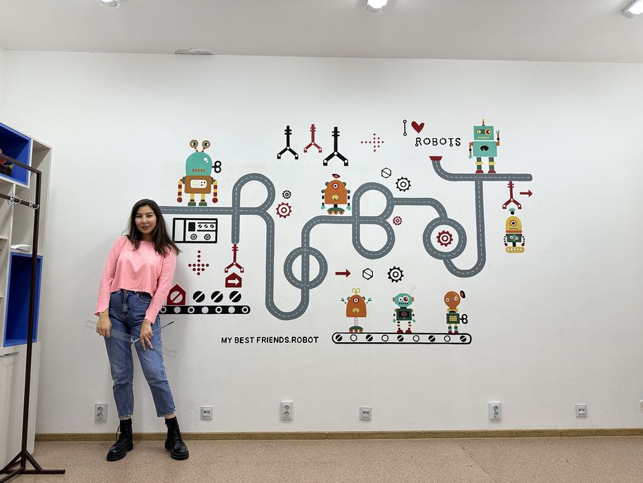 Роспись стен для дома и офиса