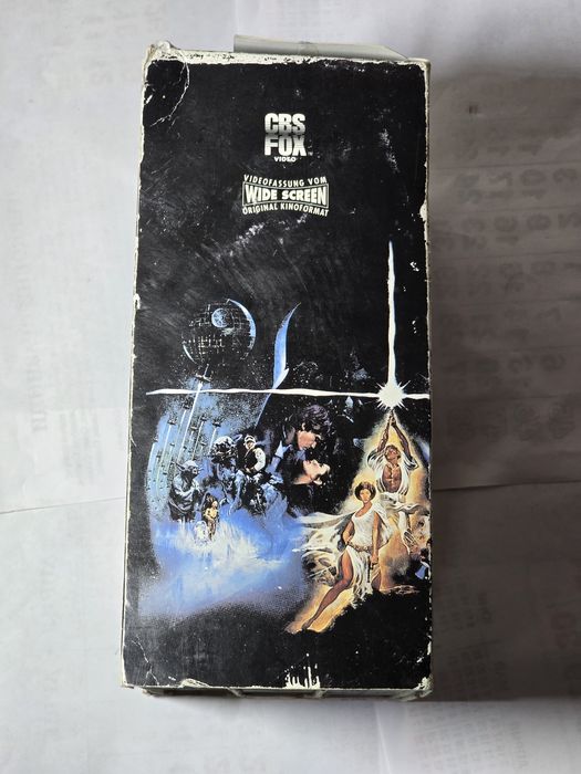 Видеокасети Star Wars триология