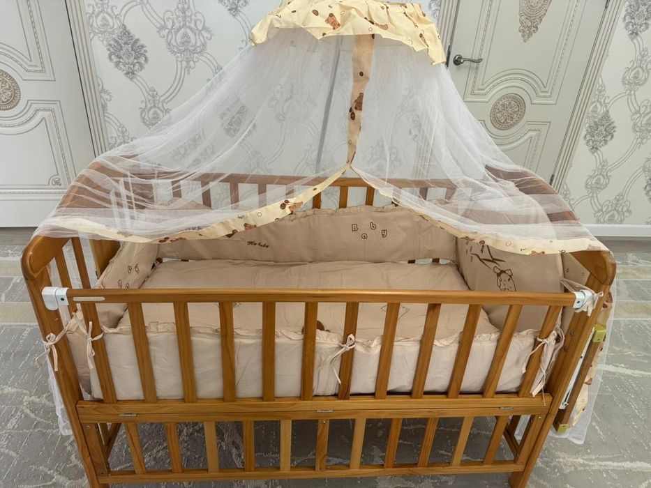 Детский манеж в хорошем состоянии