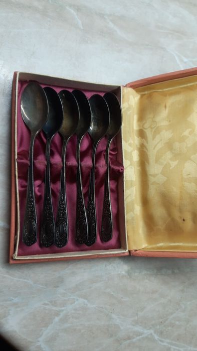 Мельхиоровые столовые приборы