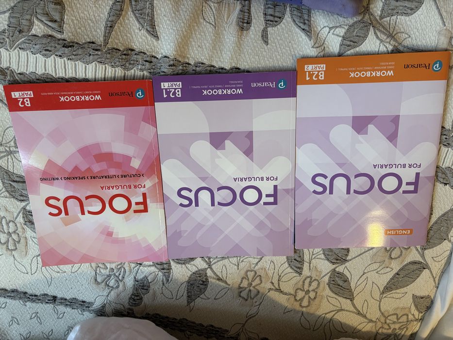 Учебни тетрадки по английски език ниво В2/В2.1