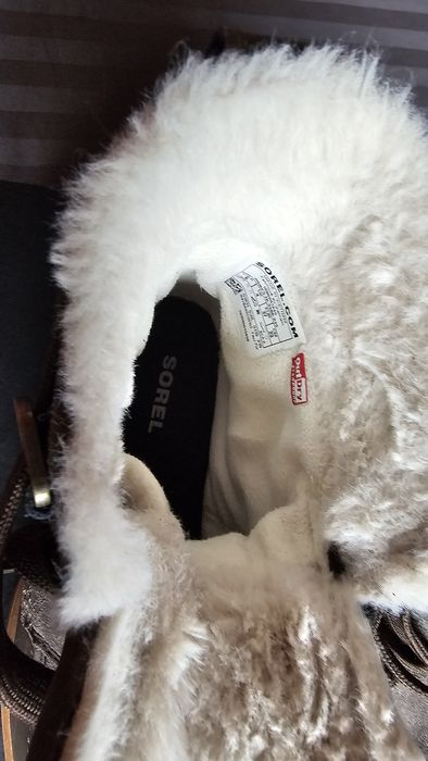 Нови Sorel 37 номер естествена кожа и велур