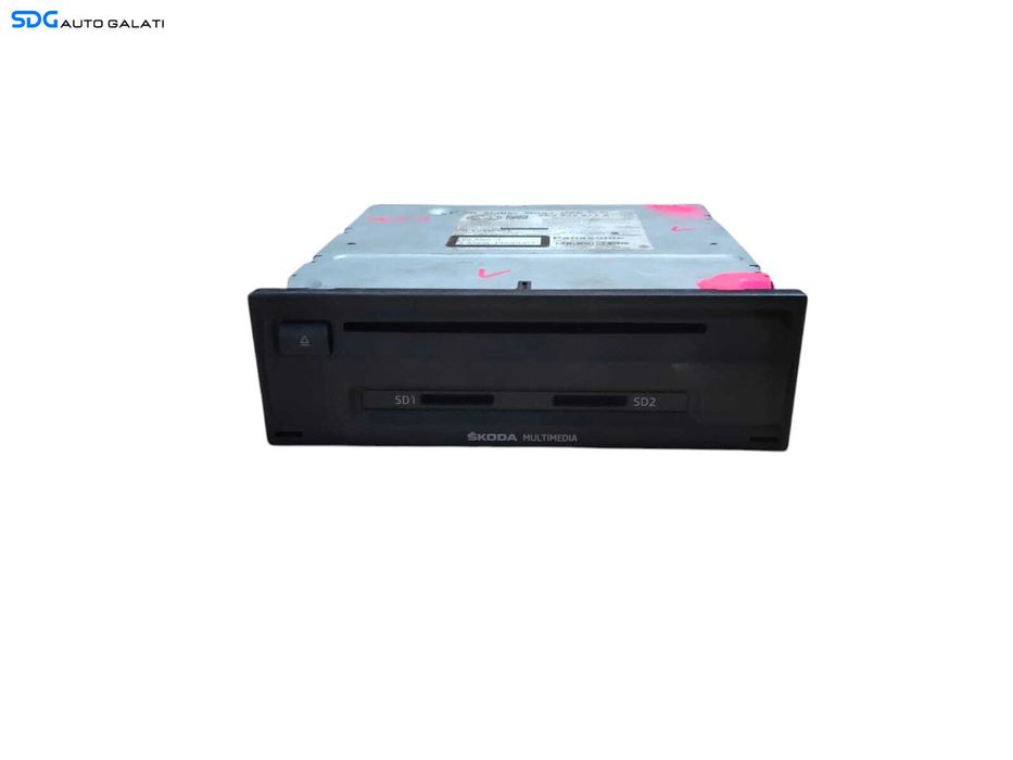 Unitate Modul GPS Navi Navigatie Panasonic Skoda Octavia 3 2013 - 2018 Cod 5E0035874A [L5612]