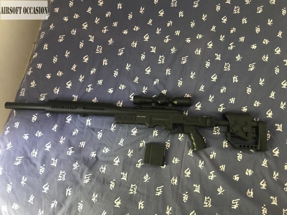 ARMA -NOUA- Pusca Cu Luneta Mare!! ~MODIFICATA~ Airsoft ~ Arc Schimbat