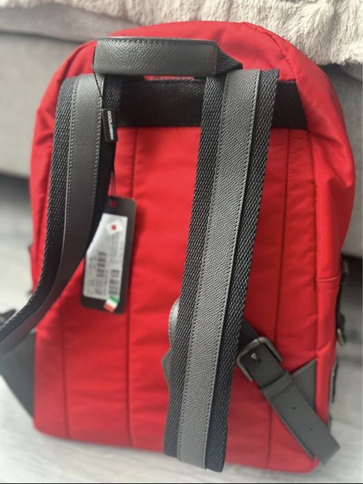 Rucsac din nylon brodat Dolce&Cabbana