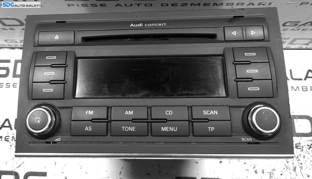 Unitate Radio CD Player Fara Safe Code Audi A4 B7 2004 - 2008 Cod 8E0035186AL [N0076]