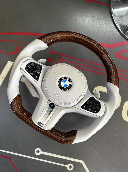 Volan BMW- Lemn - Custom - Incalzire - TJA - Vibratii - Seria G