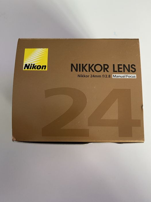 Nikkor Lens 24mm f/2.8 Manual Focus.Nou Sigilat !!