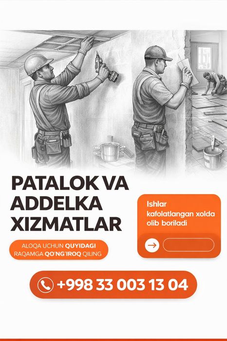 Usta xizmati sifatli va arzon