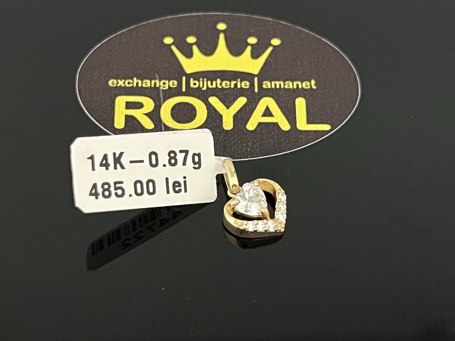 Bijuteria Royal CB : Pandant aur 14k 0,87 grame