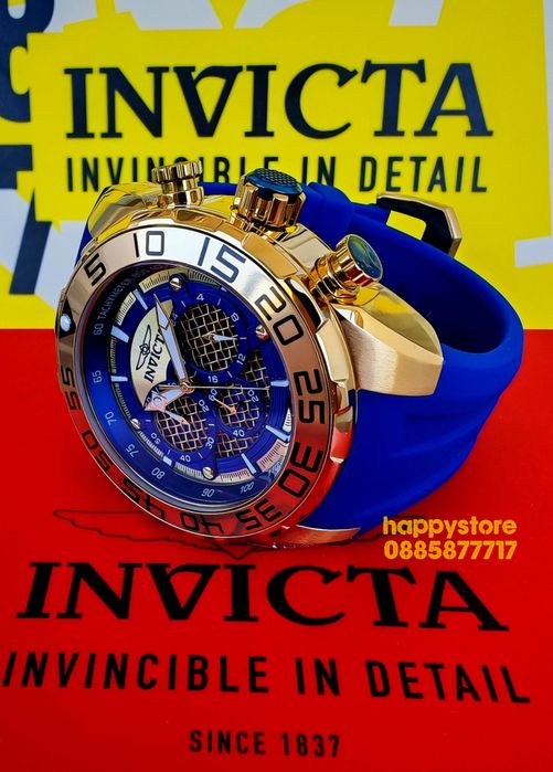 INVICTA Pogo Blue 50mm, Инвикта нов ръчен часовник