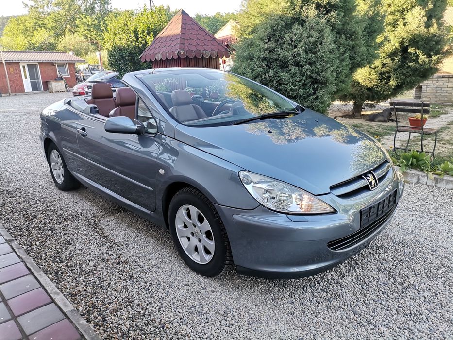 Peugeot 307 CC Cabrio 1.6 benzina euro 4 an 2005 Navigație Climatronic