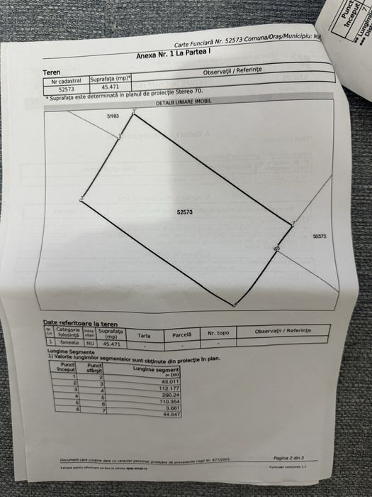 Vand teren cu padure