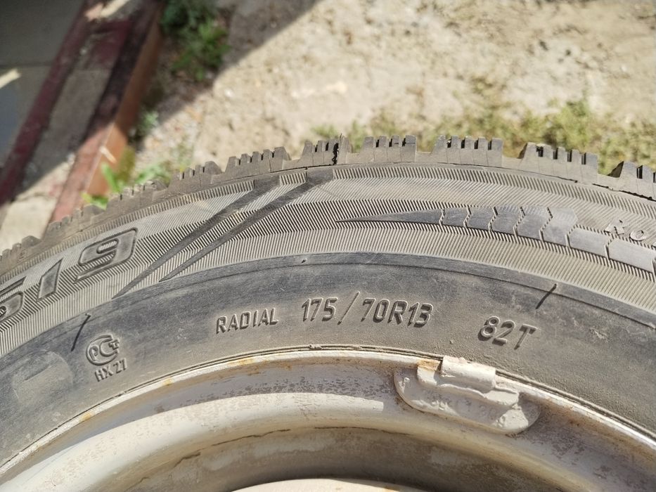 Продам 175*70*R13 в сборе с дисками