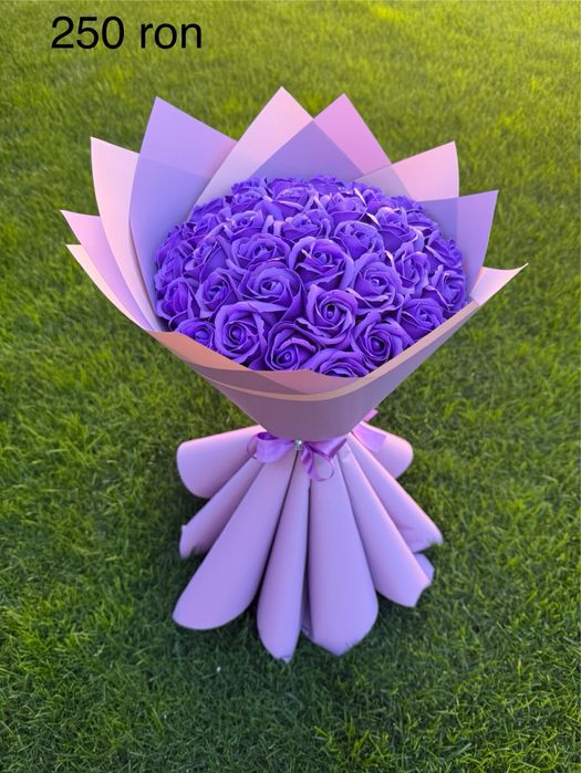 Buchet trandafiri sapun