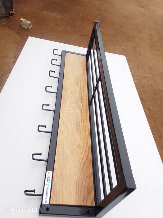 Настенные вешалка. Вешалка. Кованая вешалка. Ручная работа. Лофт вешал