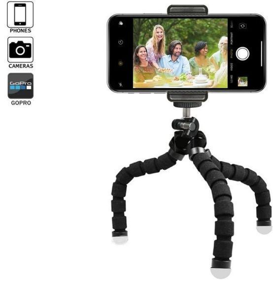 Универсален трипод(статив) за телефони, екшън камери, фотоапарати