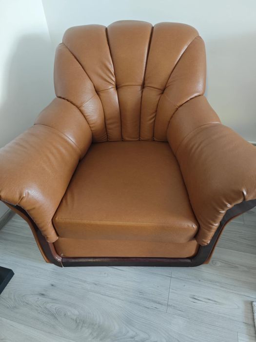 Canapea si fotolii de piele