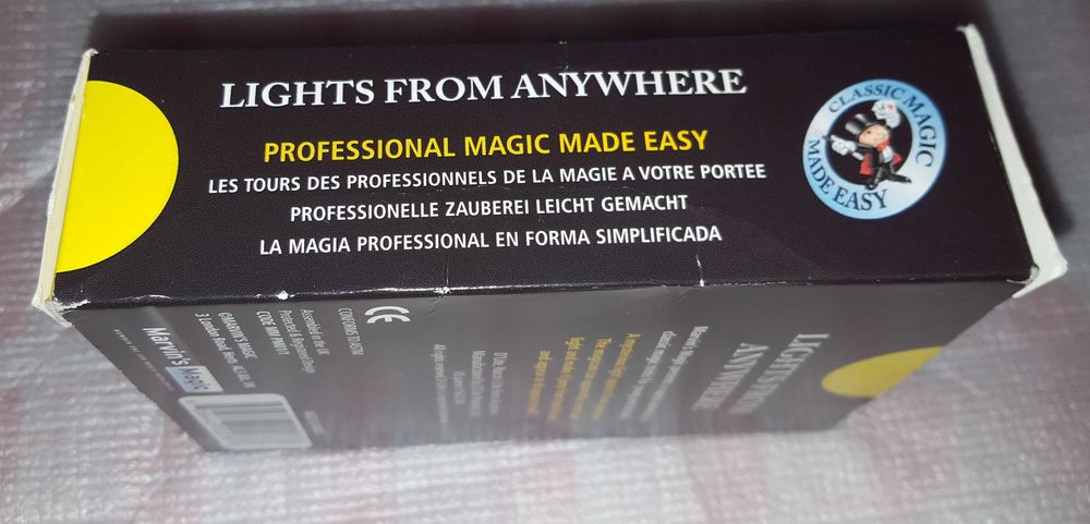 Truc magic - Degete luminoase