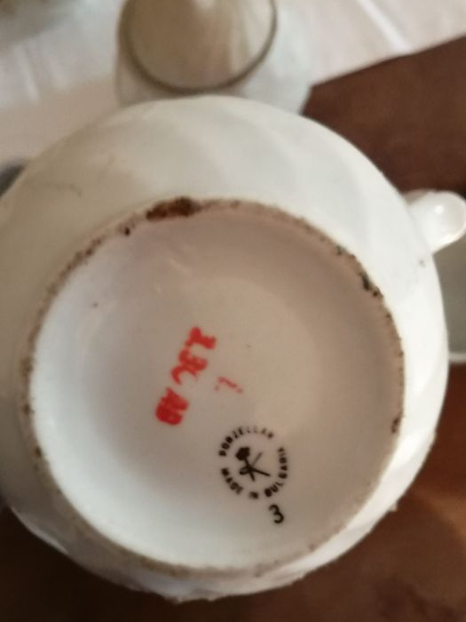 Лот Стар Български порцелан Китка