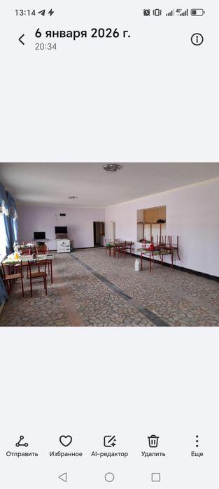 Stalavoy tamiri orta. Stol stullari bor kanditsaner bor xaladenlik bor