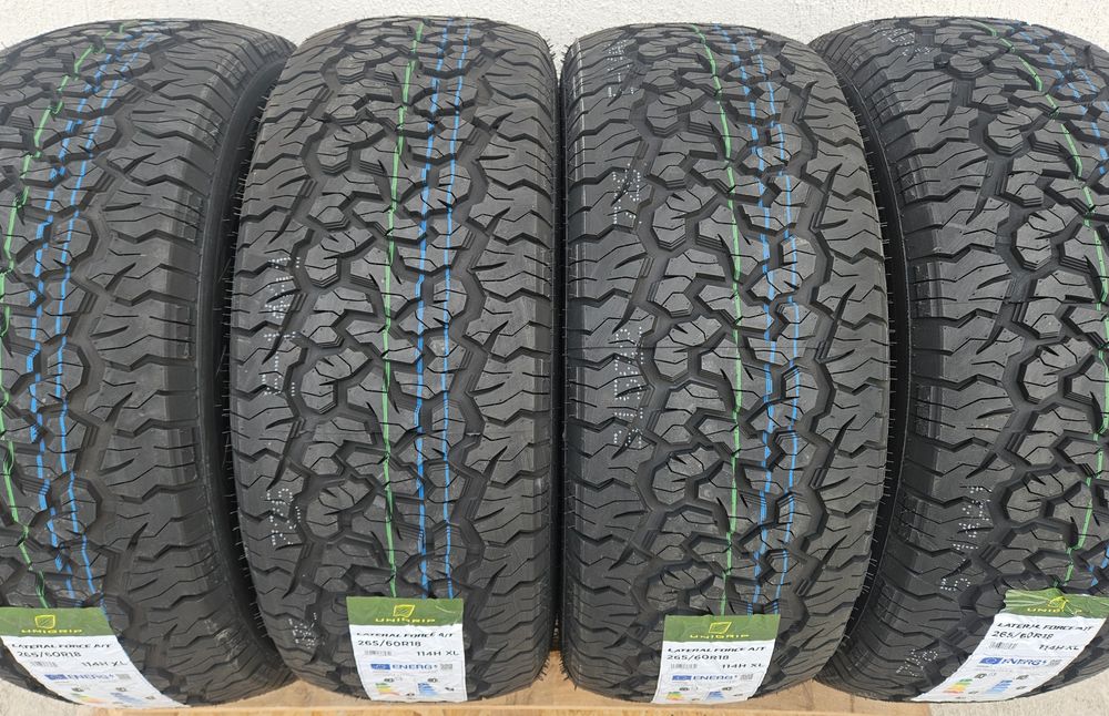 265/60 R18, 114HXL, UNIGRIP, Anvelope All Terrain M+S