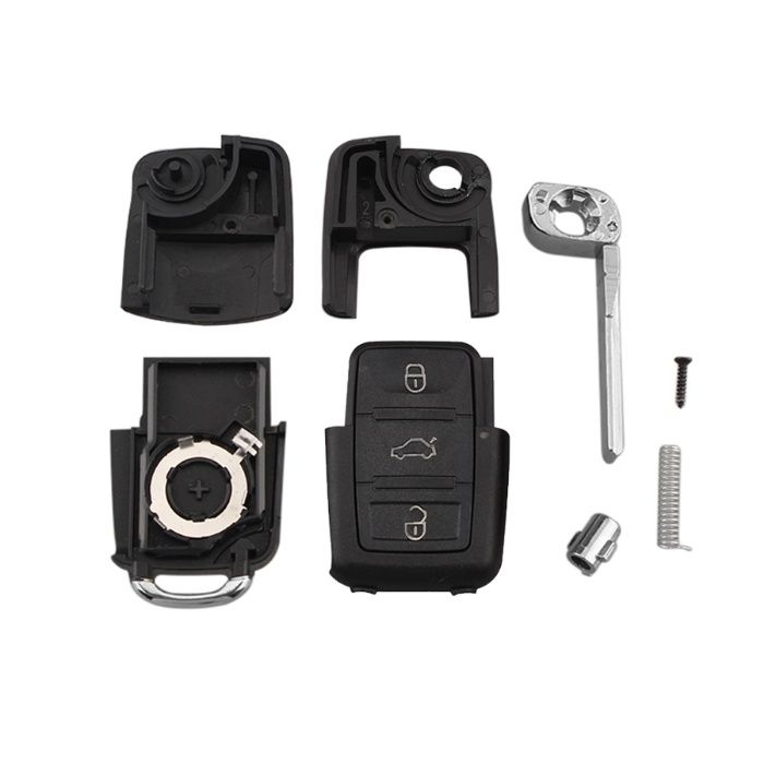 Carcasa Cheie Briceag VW/Volkswagen 3 Butoane