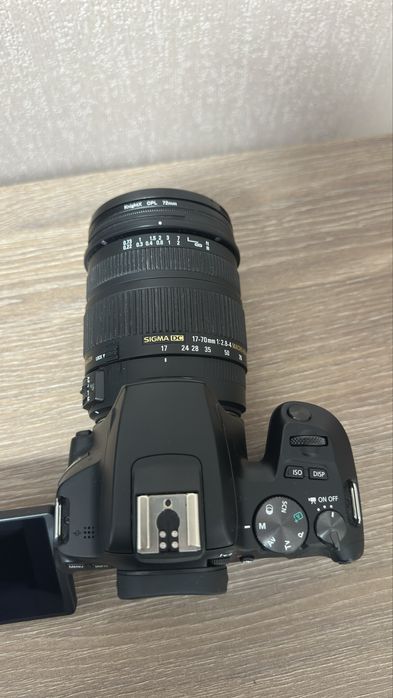 Canon EOS 250D + обектив Sigma 17-70mm 2.8-4