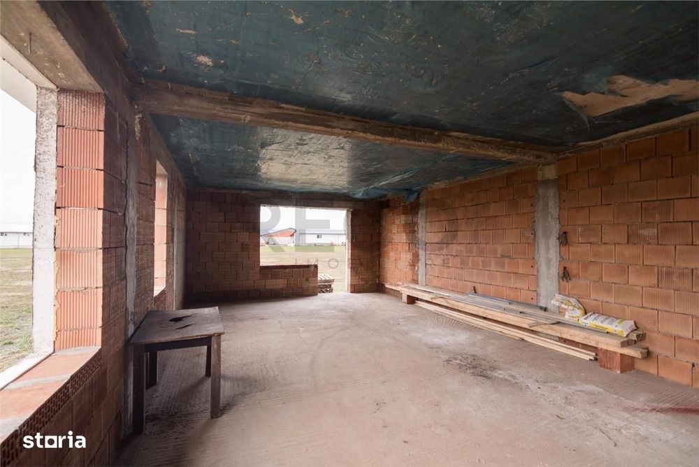 RECO Casa la rosu - 3 dormitoare, plan parter 120 mp utili - Osorhei